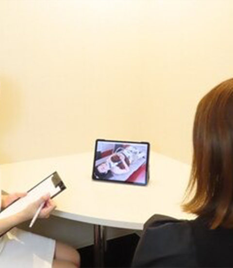 丁寧なカウンセリング